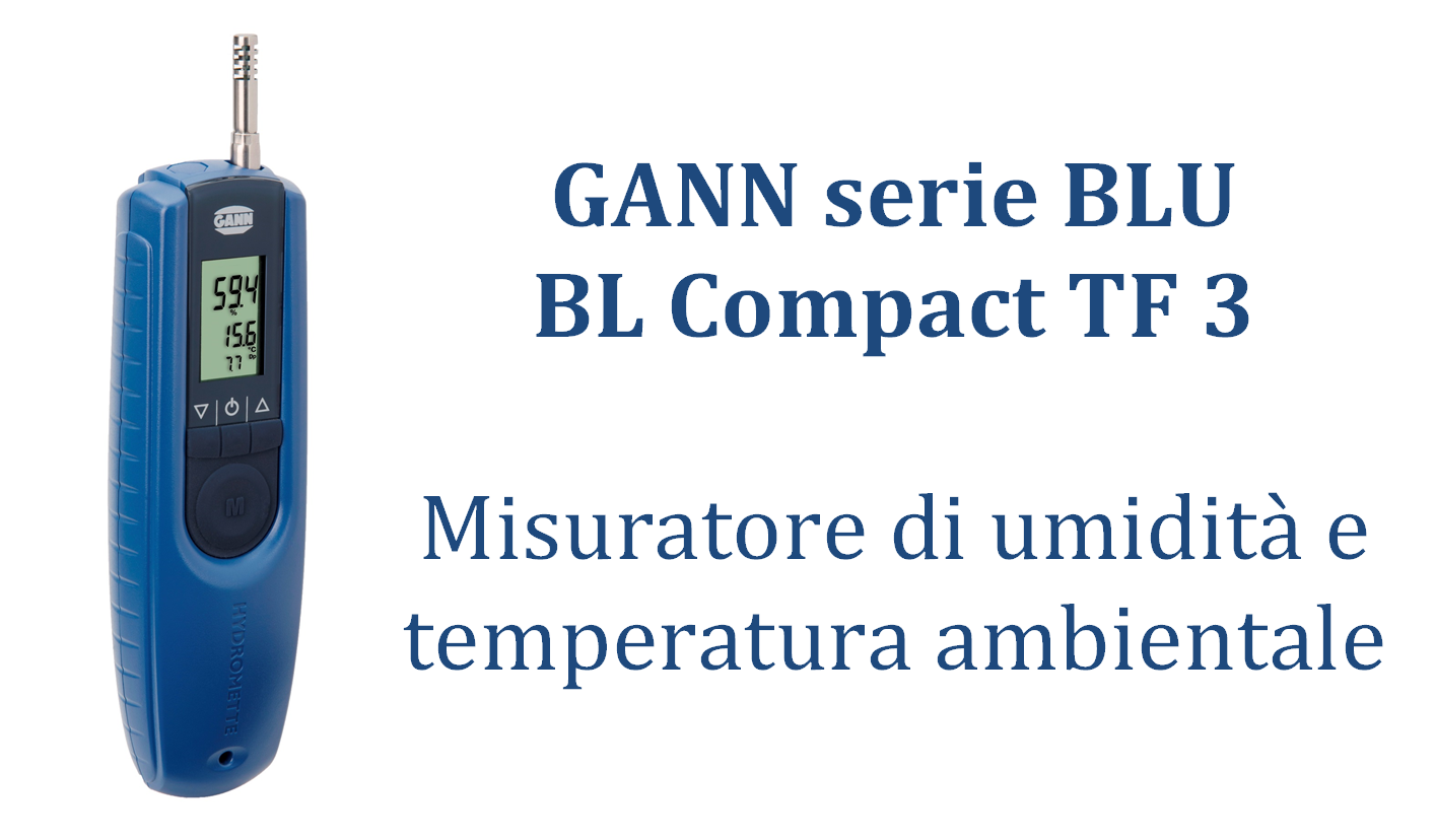 BL Compact TF 3 misuratore umidità e temperatura ambientale