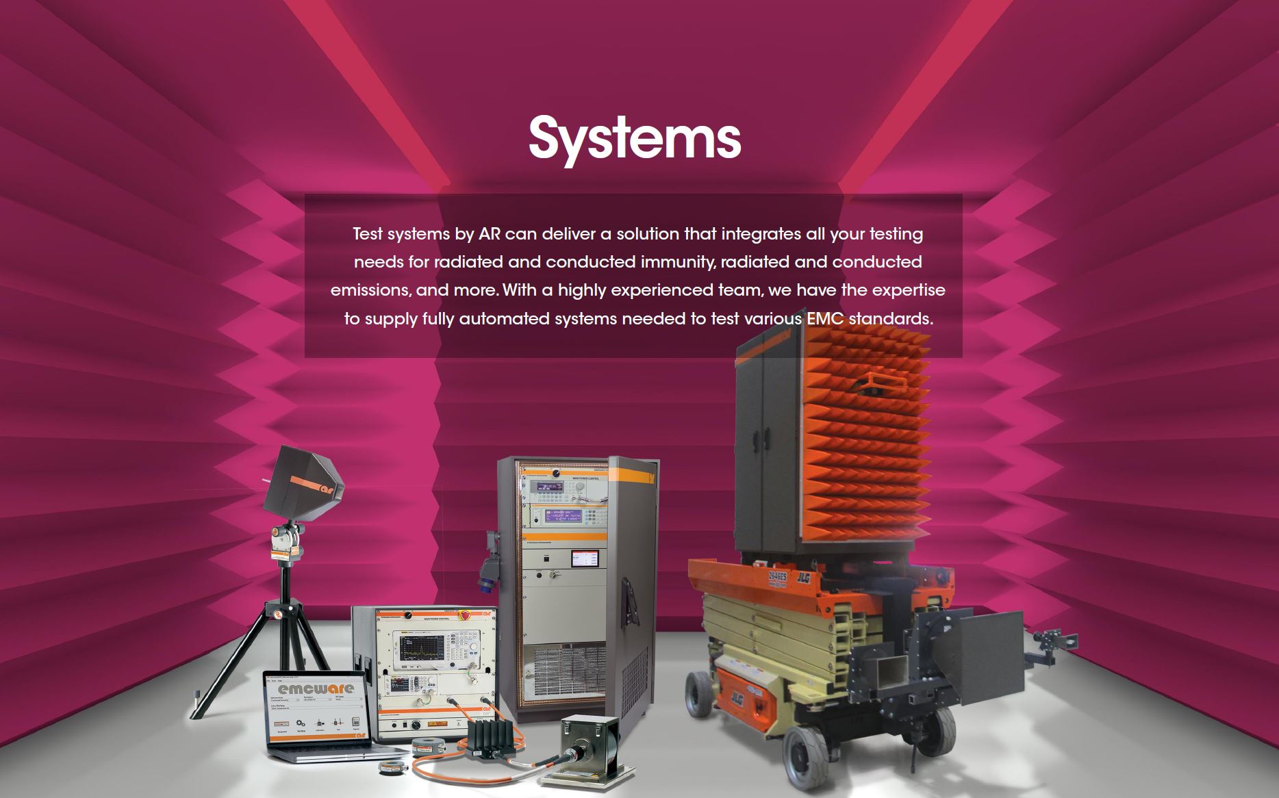 Ametek CTS - AR Amplifier Research - Systems